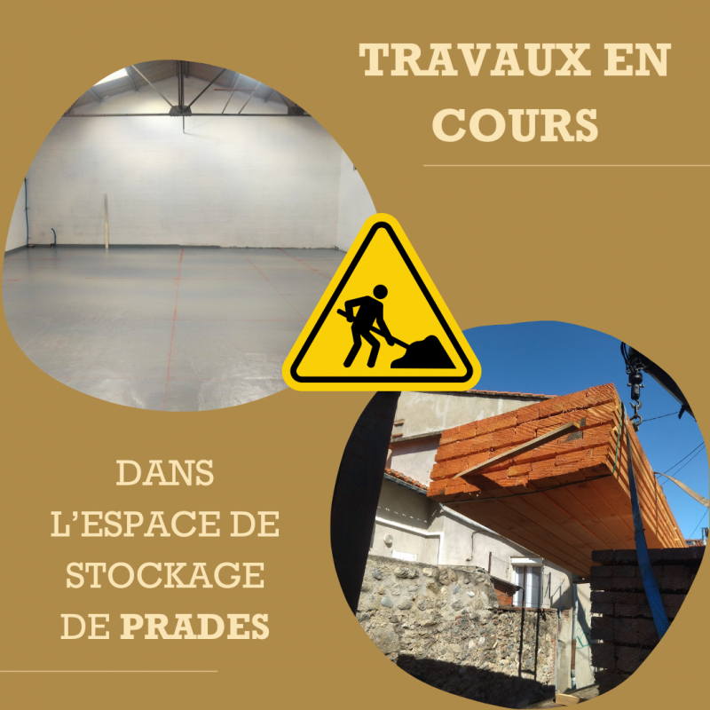 Avance des travaux  PRADES