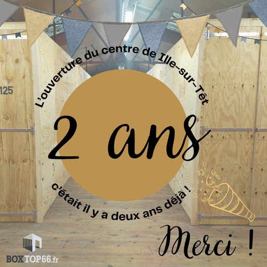 Happy birthday BOXTOP66.fr